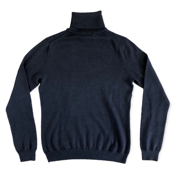 Cashmere and wool navy turtle neck sweater from Brooks Brothers size XS women's - Picture 1 of 5